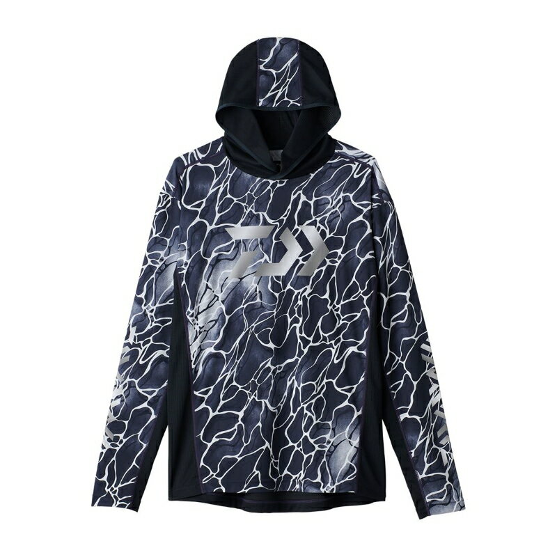 ダイワ　DE-3725 フーディゲームシャツ タイドネイビー XL