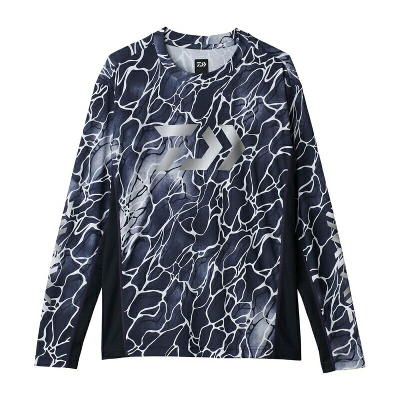 ダイワ DE-3825 ロングスリーブゲームシャツ タイドネイビー M