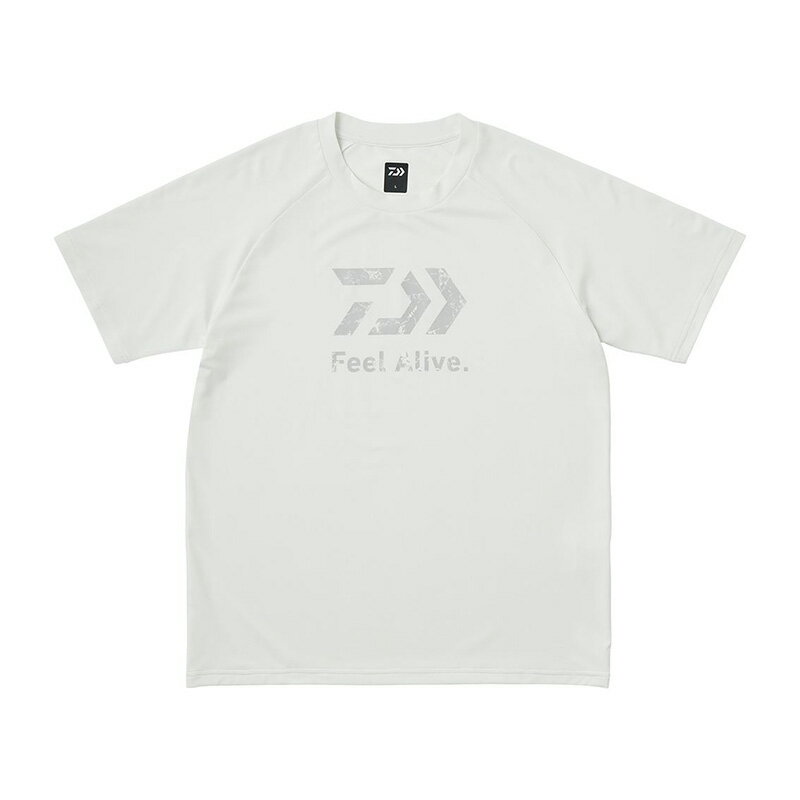 ダイワ　DE-3925 Feel Alive. ドライTシャツ ホワイト M