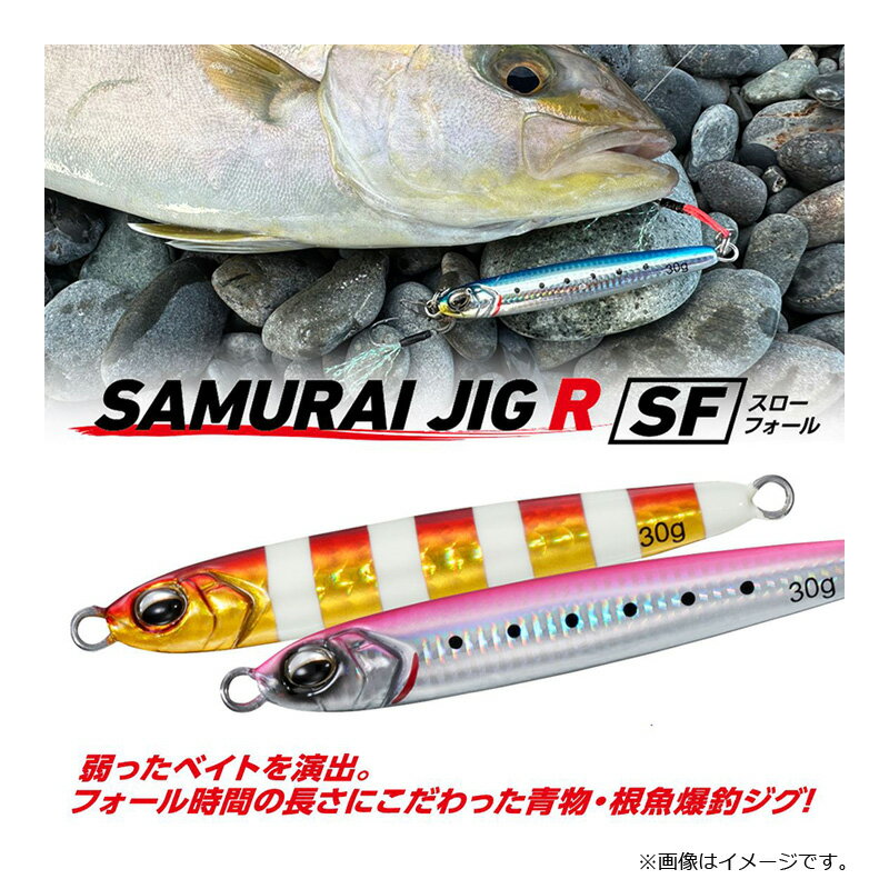 ダイワ　サムライジグR SF 40g グリキンゼブラ