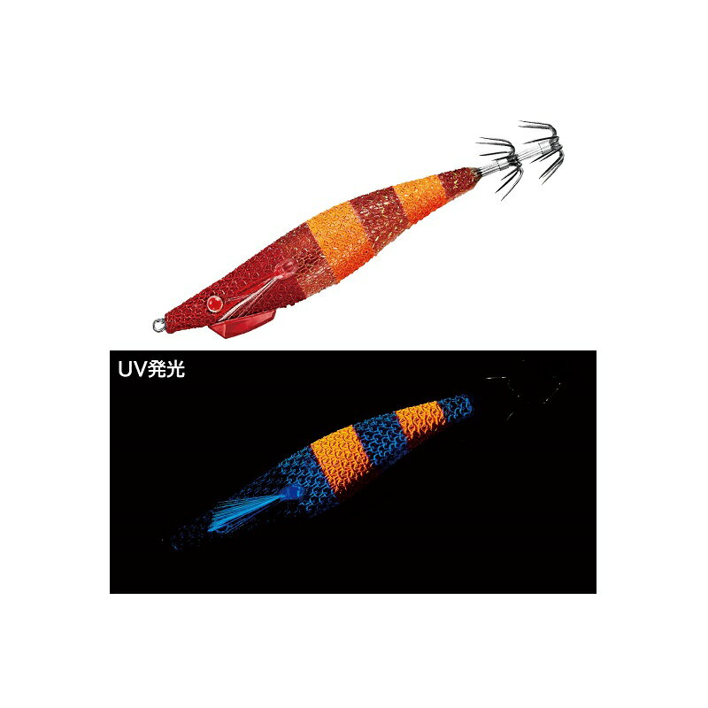 がまかつ　19398 スピードメタル エギドロッパー スリム95 Fタイプ #12 RH赤エビゼブラ