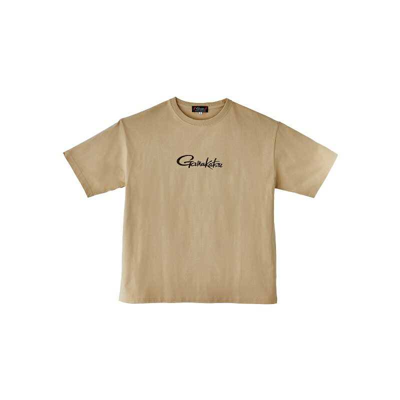 がまかつ GM3782 プリントTシャツ(食物連鎖) ベージュ M