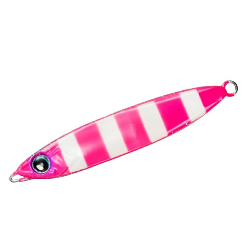 ダイワ 鏡牙ジグベーシック 80g フラッシュピンクゼブラグロー