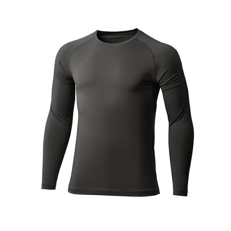 シマノ　IN-006Y サンプロテクション インナー シャツ M ブラック