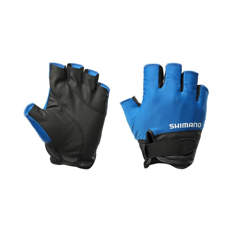 シマノ　GL-009Y 01 ベーシック グローブ 5 L ブルー