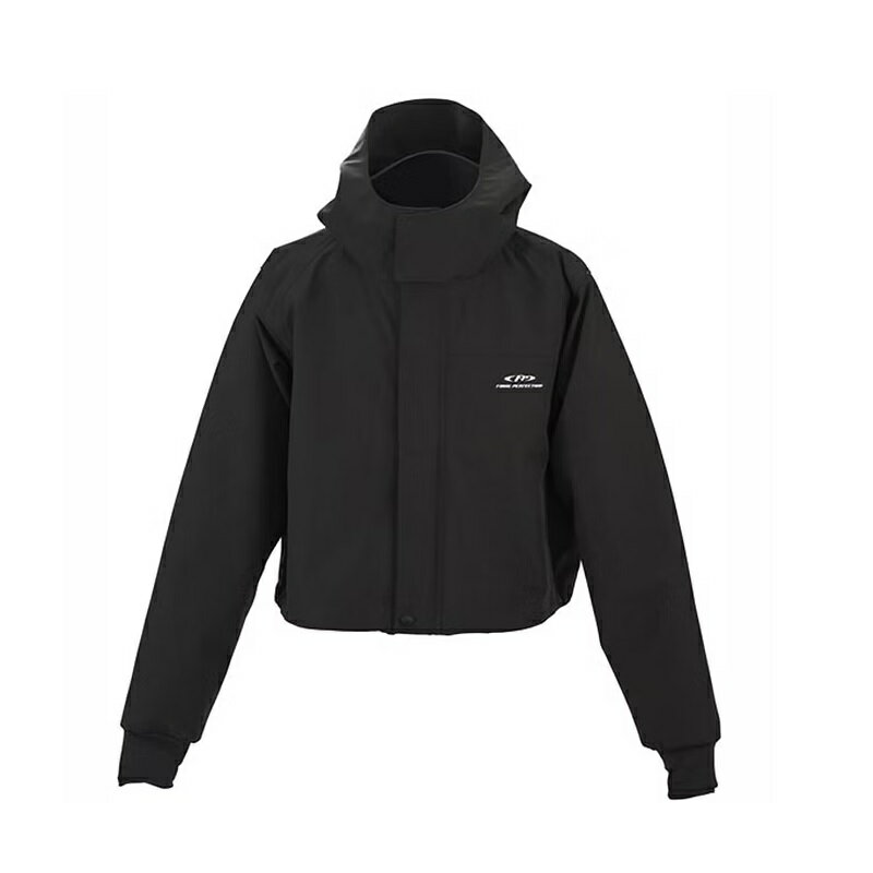 エクセル　FP-5005 透湿ショートレインジャケット 3L ブラック