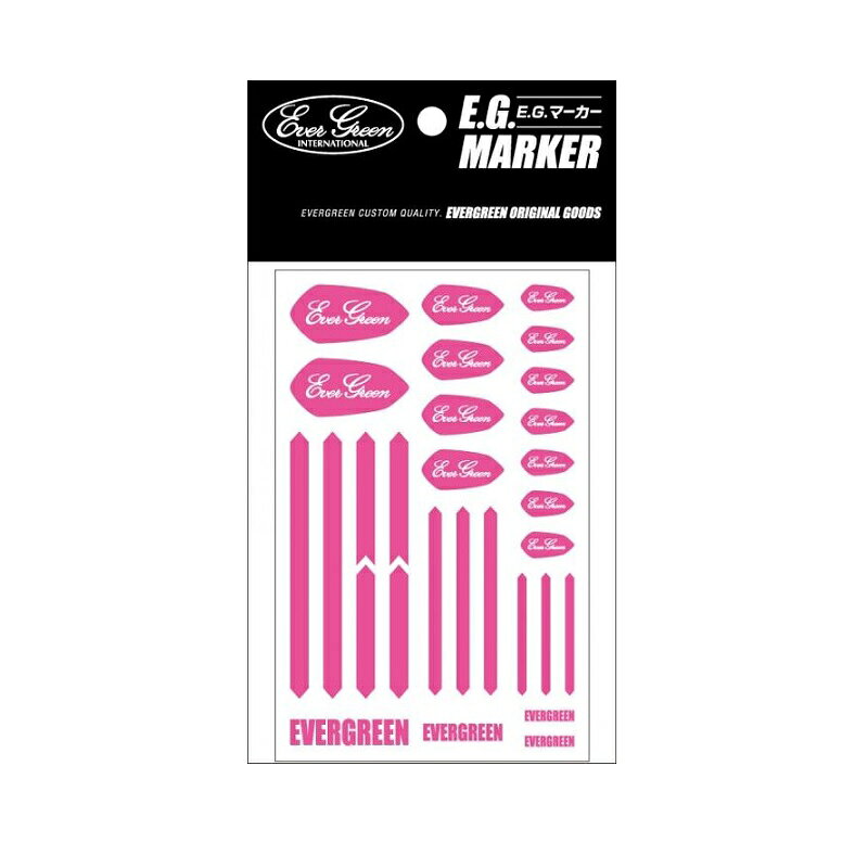 Rakuten - エバーグリーン　E.G.マーカー #ピンク