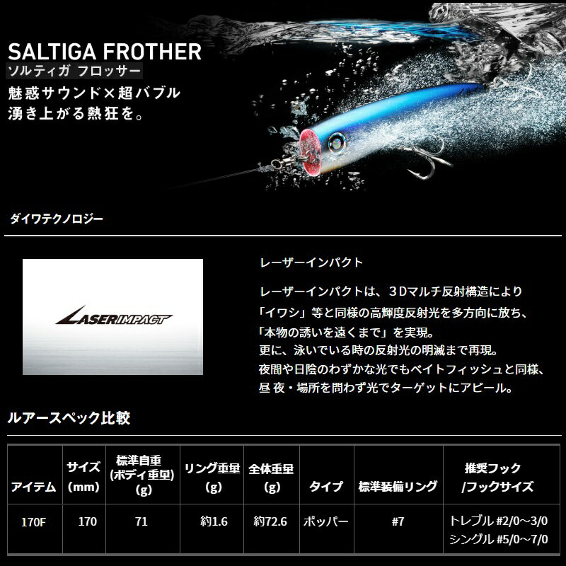 ソルティガ フロッサー 170F スーパーフラッシュ (3)