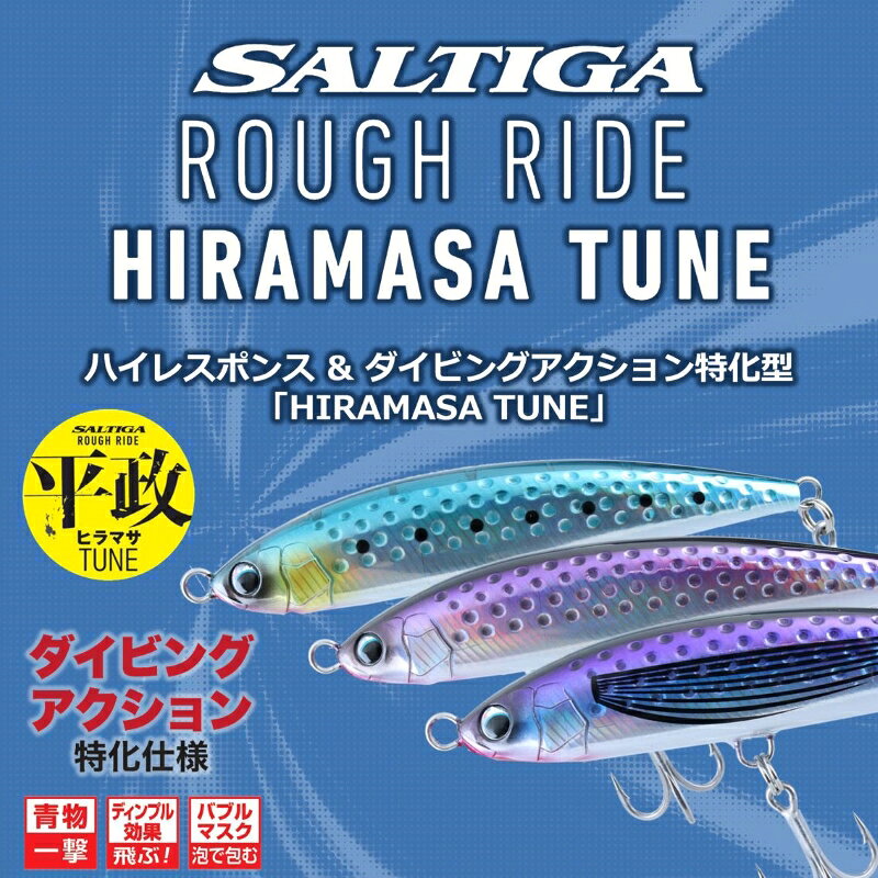 ソルティガ ラフライド140F HM グリーン・フラッシュ クルーズカスタム の商品画像2枚目