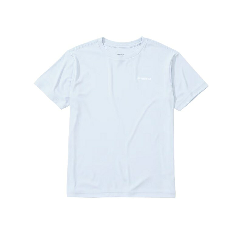 シマノ　SH-061Y サンプロテクションTシャツ ショートスリーブ L ライトブルー