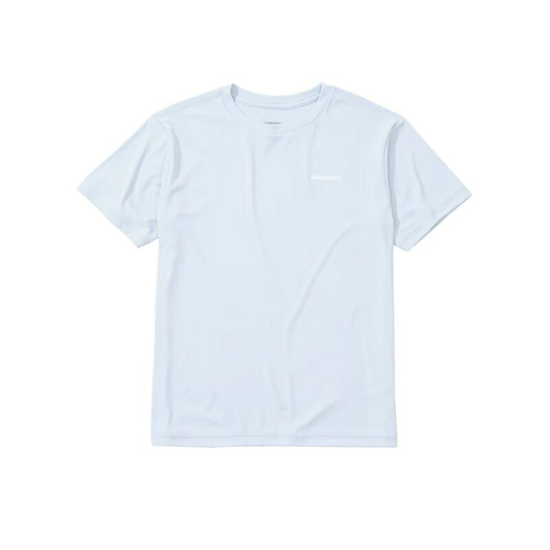 シマノ　SH-061Y サンプロテクションTシャツ ショートスリーブ XL ライトブルー