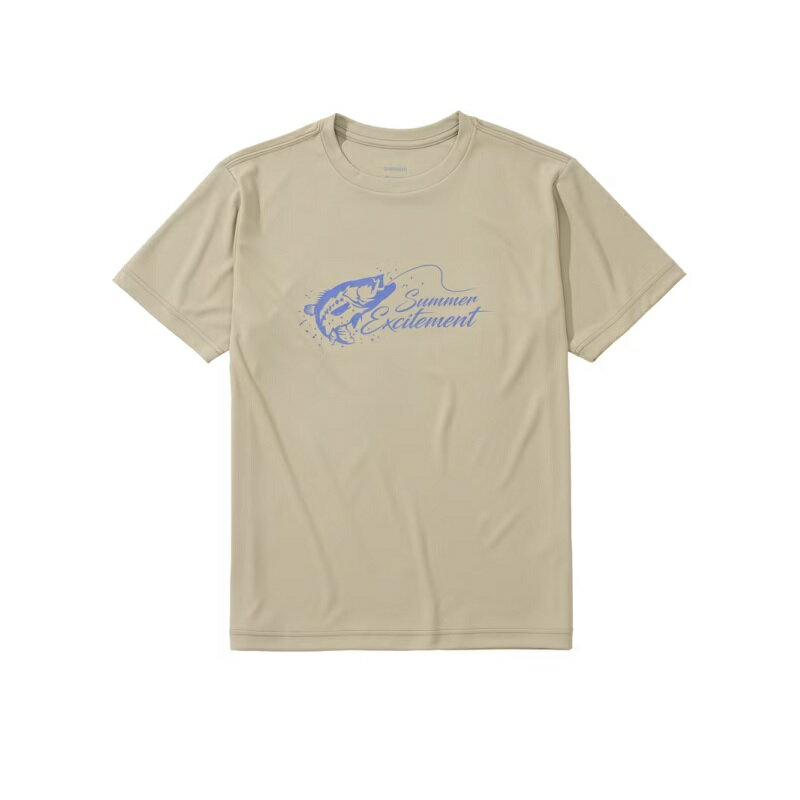 シマノ　SH-061Y サンプロテクションTシャツ ショートスリーブ M モスグレー