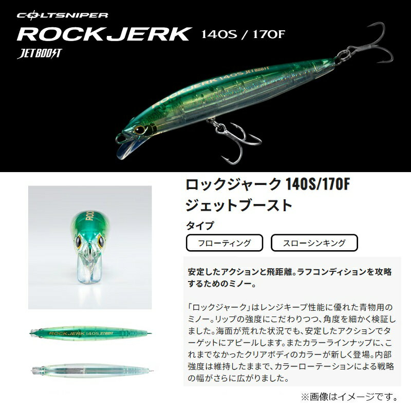 ロックジャーク 140S ジェットブースト NRKマットマイワシ (2)