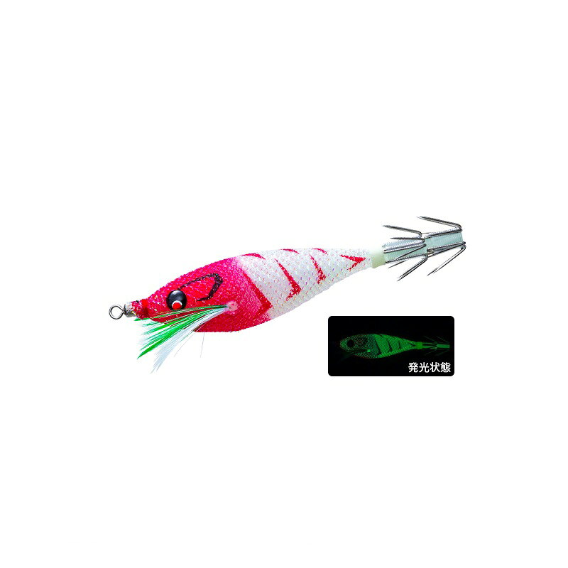 デュエル　A1861-LRH ぷっか Y2 90mm 01 LRH 夜光レッドヘッド