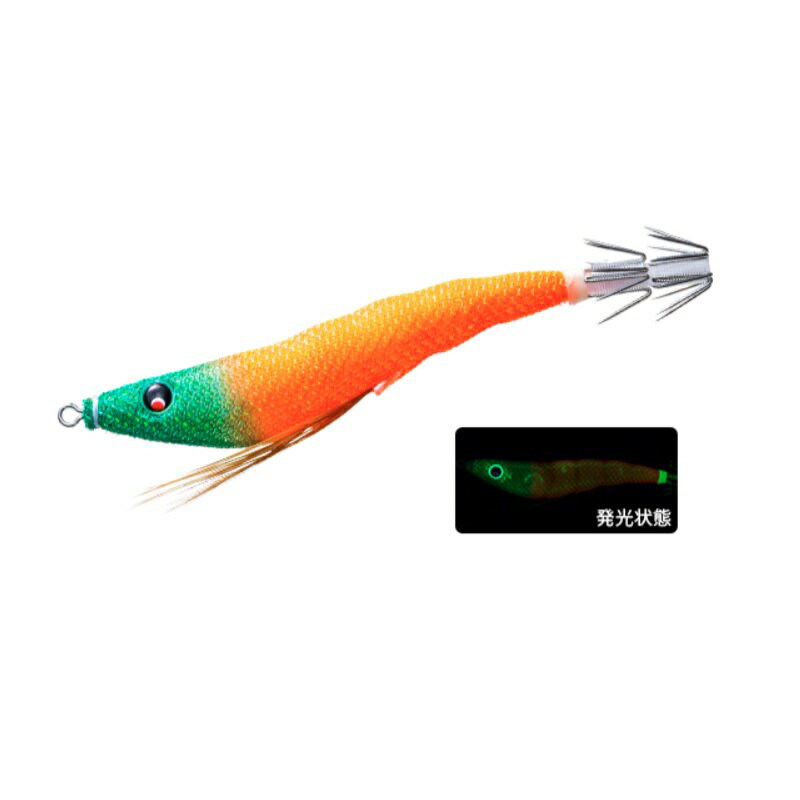 デュエル　A1626-LMO イージースリム 布巻 80mm 29 LMO 夜光グリーンオレンジ