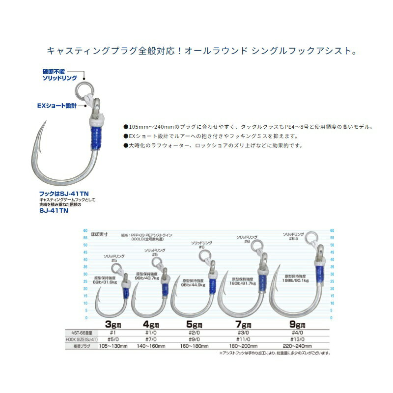 オーナー　CA-141 キャスティングプラグアシスト 3g用 2
