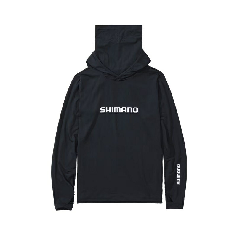 シマノ　SH-060Y サンプロテクション フーディーシャツ 2XL ネイビー