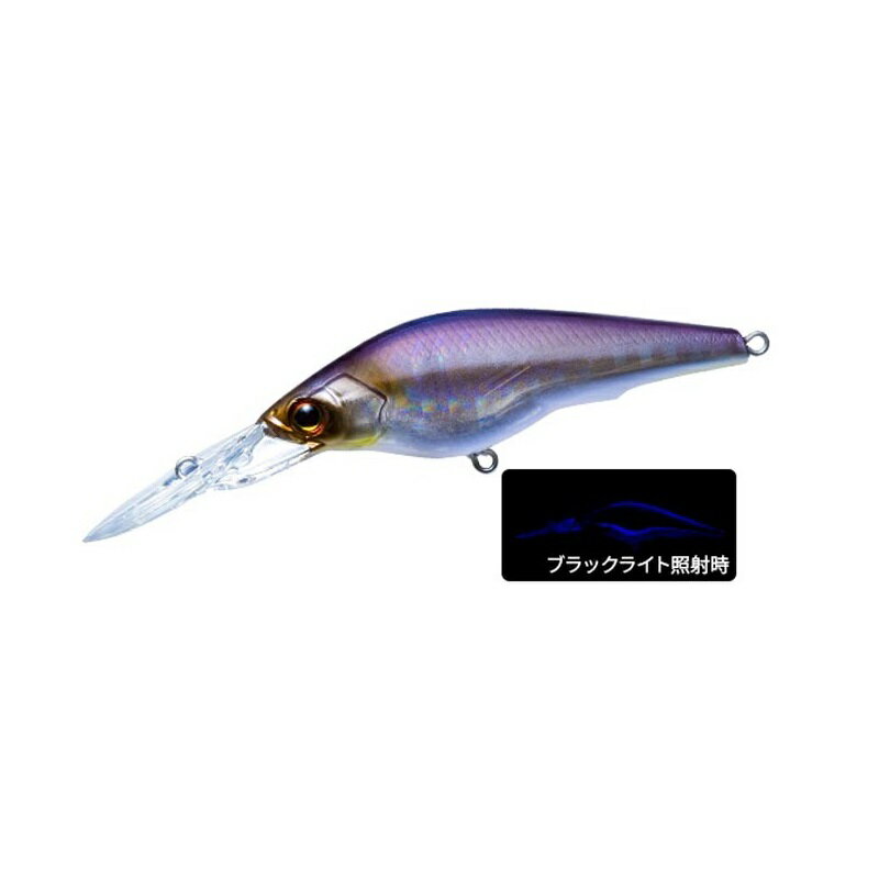 デュエル R1576-KVGW ラトゥール シャッド 60SF 60mm 07 KVGW ケイムラゴーストワカサギ