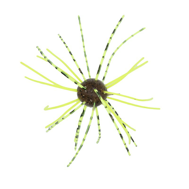 ジークラック　イモケムシ球ボム 1.2インチ #377 GP/Bite Chart