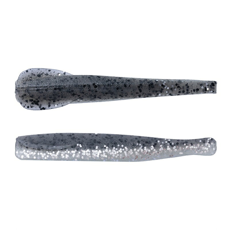 O.S.P Worm Windy 3.5inch TW211 Edomae Black/Silver Glow