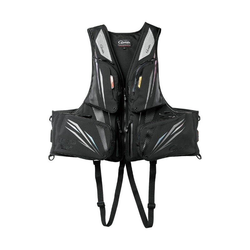 がまかつ　GM6005 アルテマシールドプロFTベスト ブラック/ブラック 5L