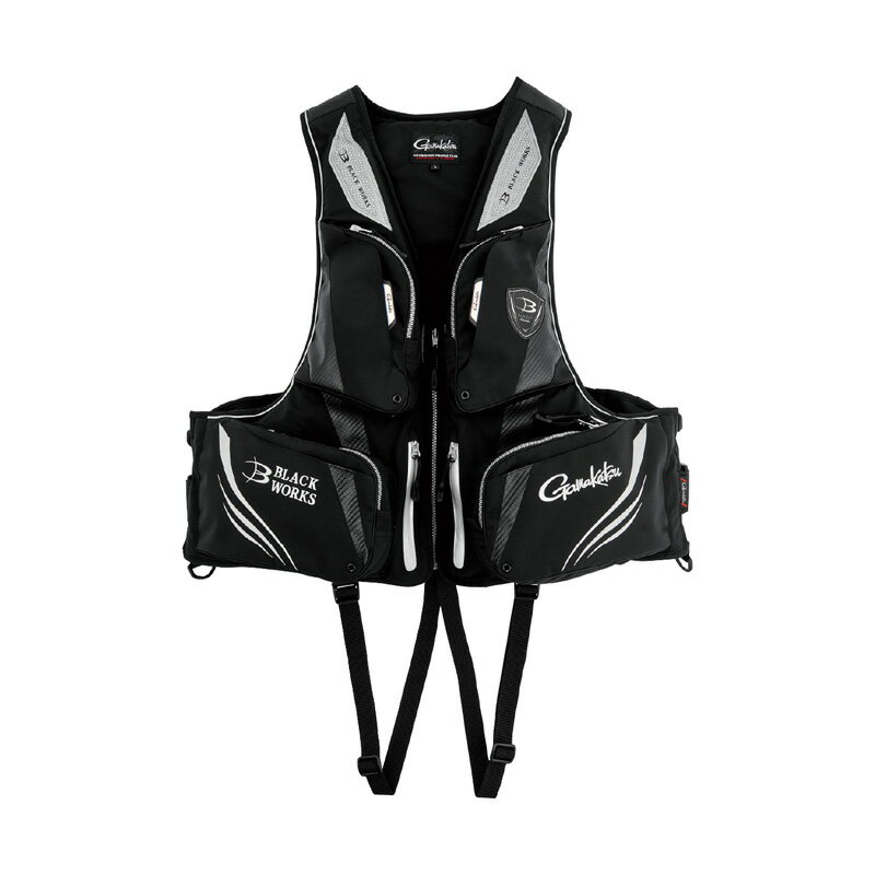 がまかつ　GM6005 アルテマシールドプロFTベスト ブラック(BLACK WORKS) LL