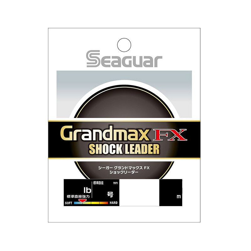 クレハ　グランドMAX FXショックリーダー 30m 6号 28lb