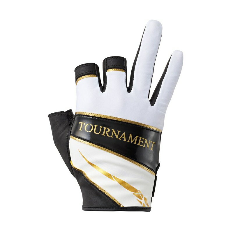 ダイワ DG-1225T トーナメントグローブ 3本カット ホワイト M【釣り 防寒グローブ 防寒手袋】