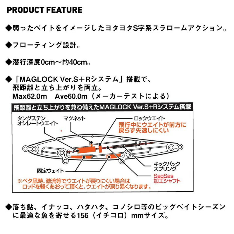 モアザン モンスターヒッター156F Wゴールドレインボー (3)
