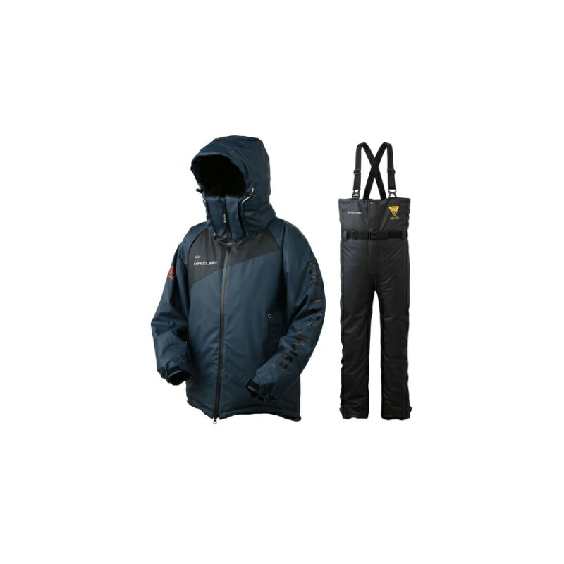 オレンジブルー　MZFW-885 mazume ROUGH WATER ALL WEATHER SUIT チャコール L【釣り　防寒ウェア　防寒着】