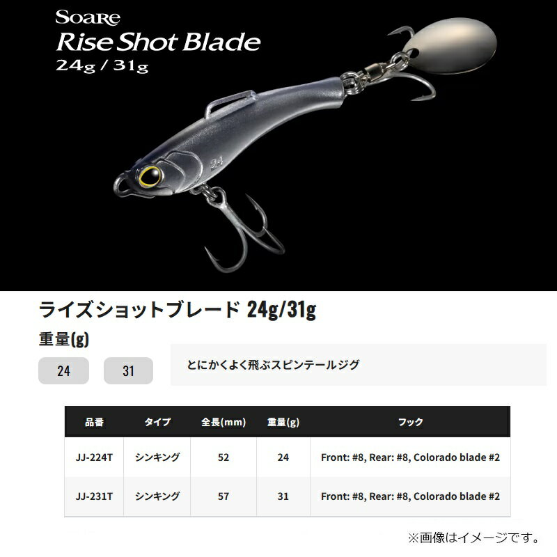 ライズショットブレード 24g ヒモカガミ (2)