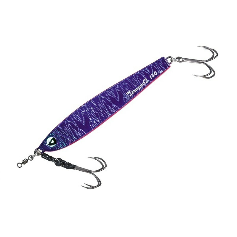 バレーヒル ドラゴンQ メタルフラット クイックパッケージ 130g #1 パープル/WピンクWH