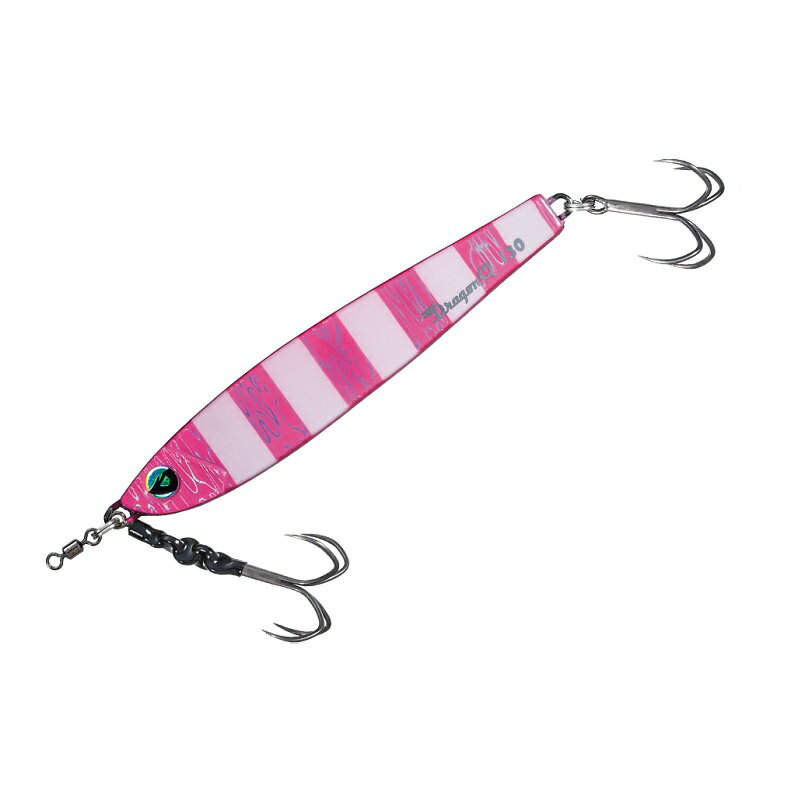 バレーヒル ドラゴンQ メタルフラット クイックパッケージ 130g #4 さくら/ゼブラグローWH