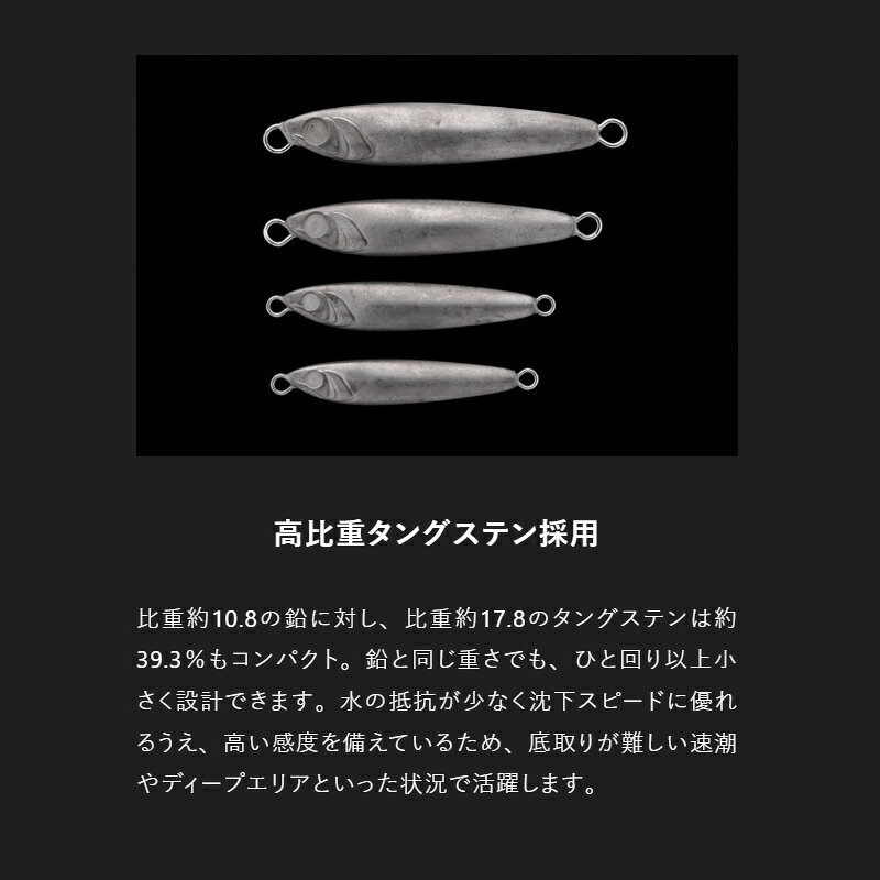 ラスパティーンTG NEO 30g グローストライプ/ボーダーホロ の商品画像3枚目