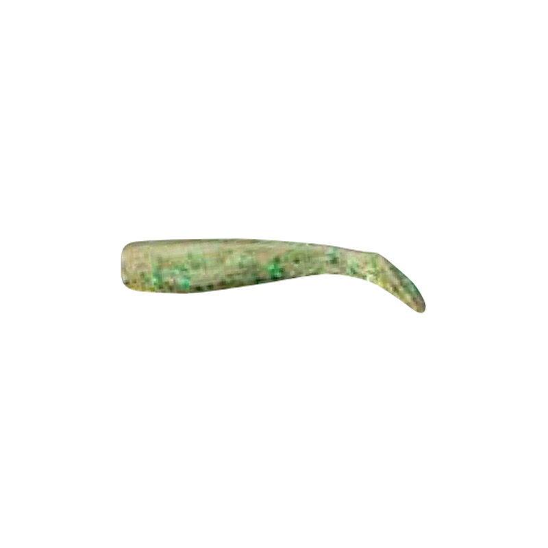 Dreem UP Pixy Shad 1.6 inch #12 Green Pumpkin Green Flake