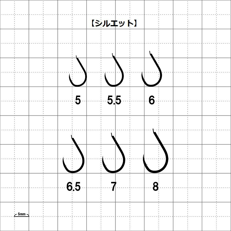 がまかつ(Gamakatsu) バラ A1 アジャストグレ ファインピンク 6号 68-992 画像4