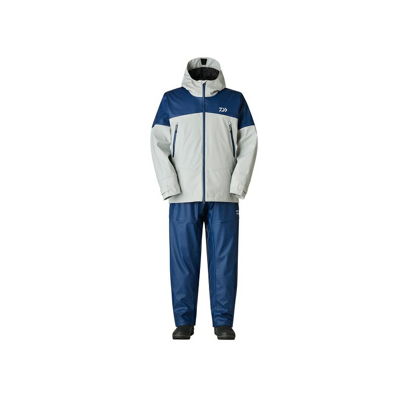 ダイワ　DW-6025 PUオーシャンウィンタースーツ ネイビーホワイト XL【釣り　防寒ウェア　防寒着】