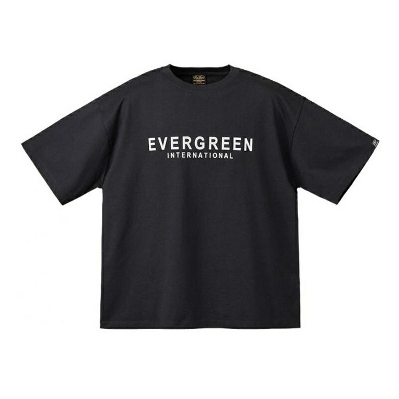 エバーグリーン　EGボクシーシルエットTシャツ M ブラック