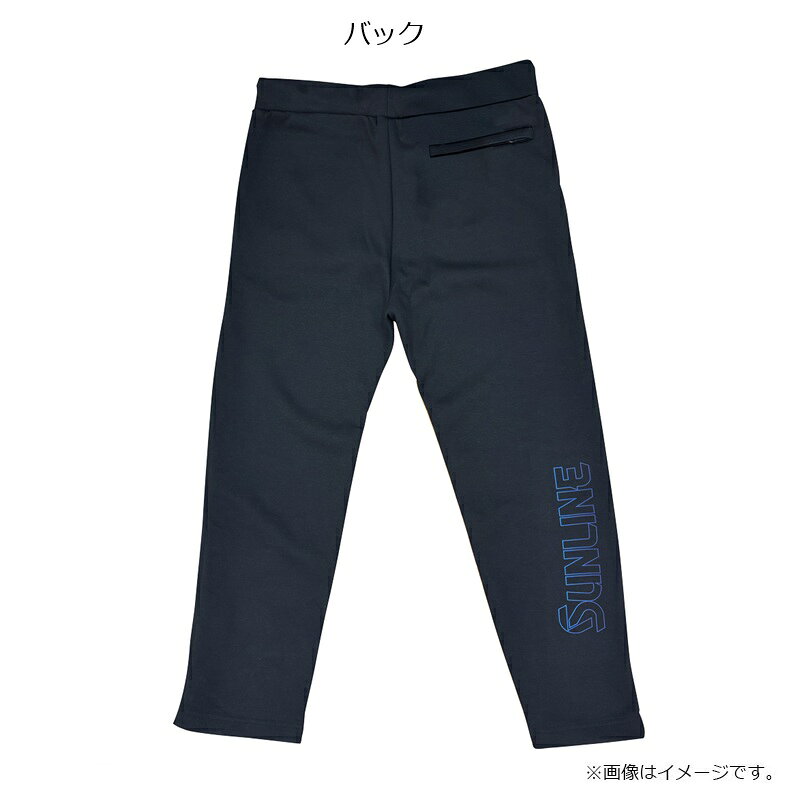 サンライン　SUW-15509 ダンボールニットパンツ ブラック M