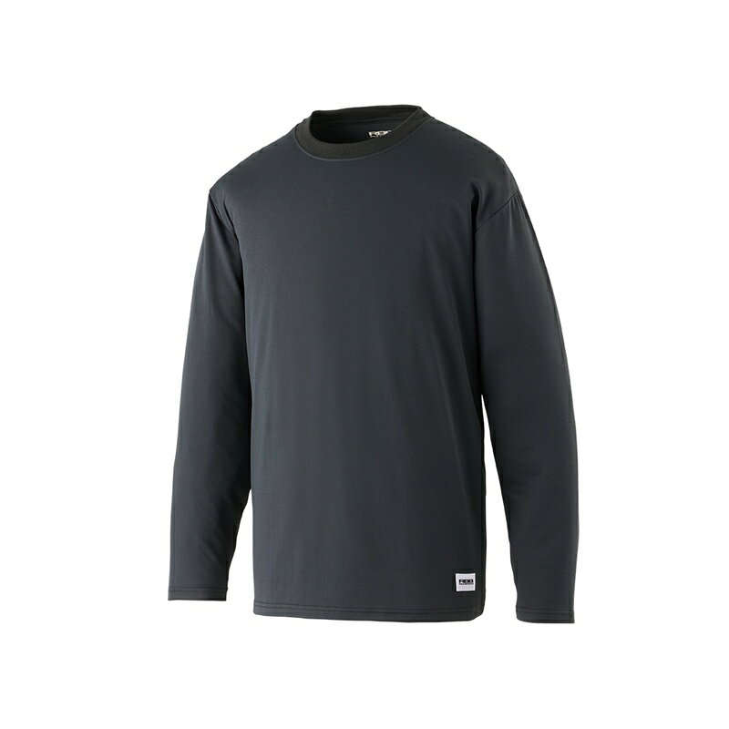 リバレイ 7755 RBB ドライロングTシャツ ブラック 2XL