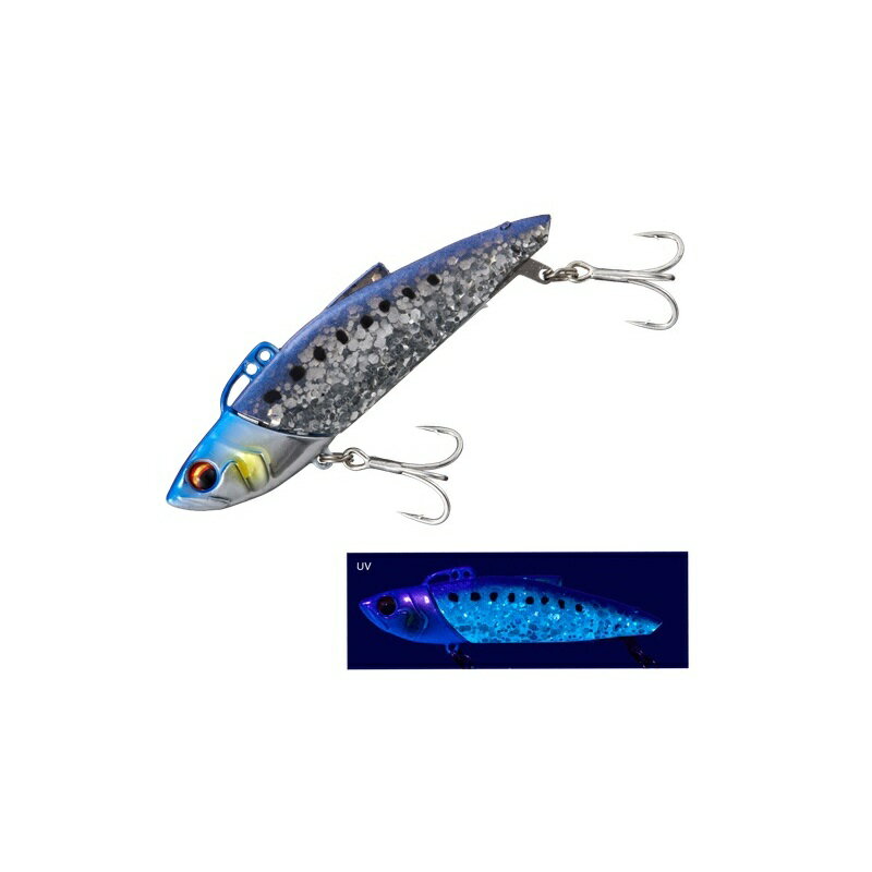 メジャークラフト TDBL-20 タイドリフト ワンブレード 20g #001 ケイムライワシ