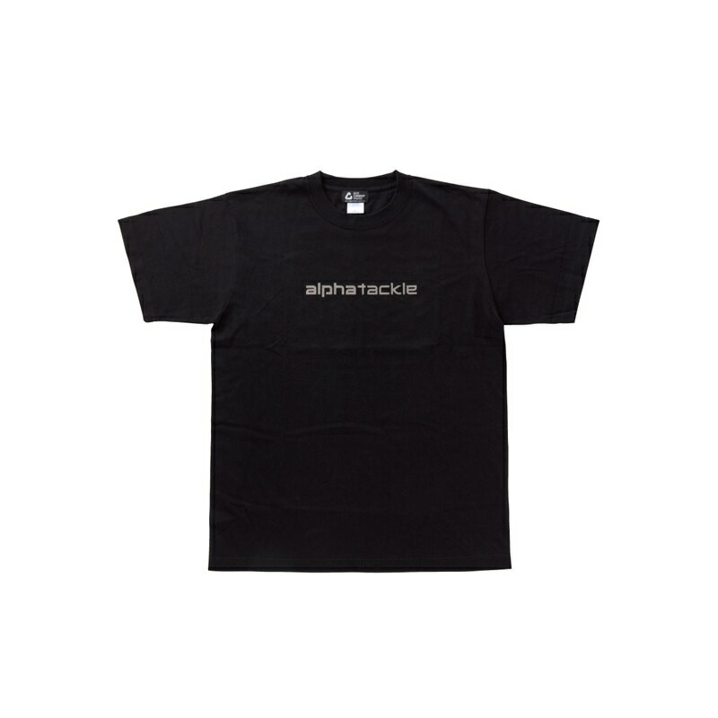 エイテック alphatackle ショートスリーブTシャツ TYPE-02 BLK M