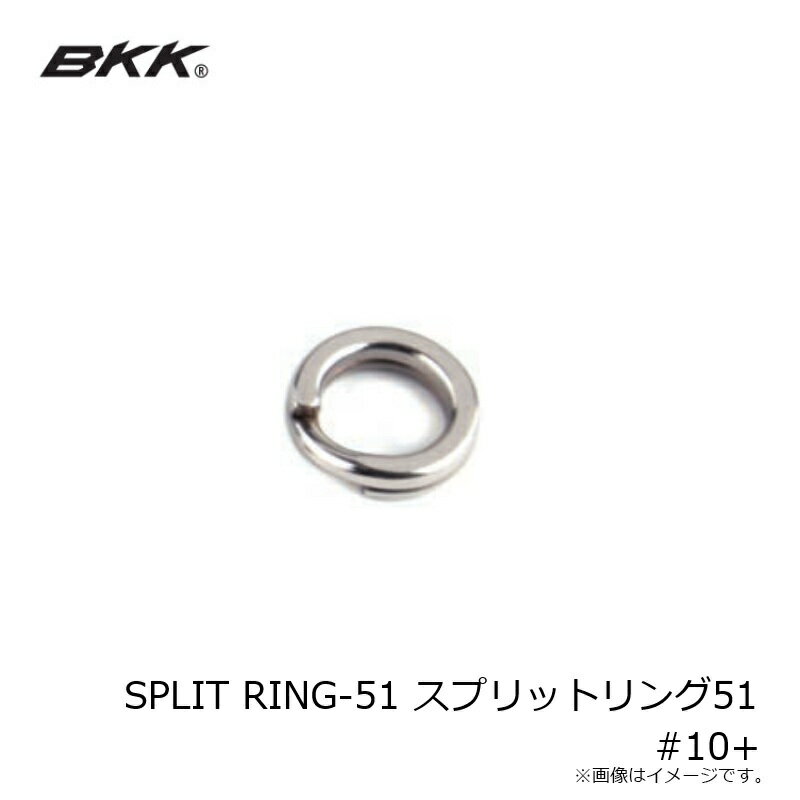 BKK��SPLIT RING-51 ���ץ�åȥ��51 #10+