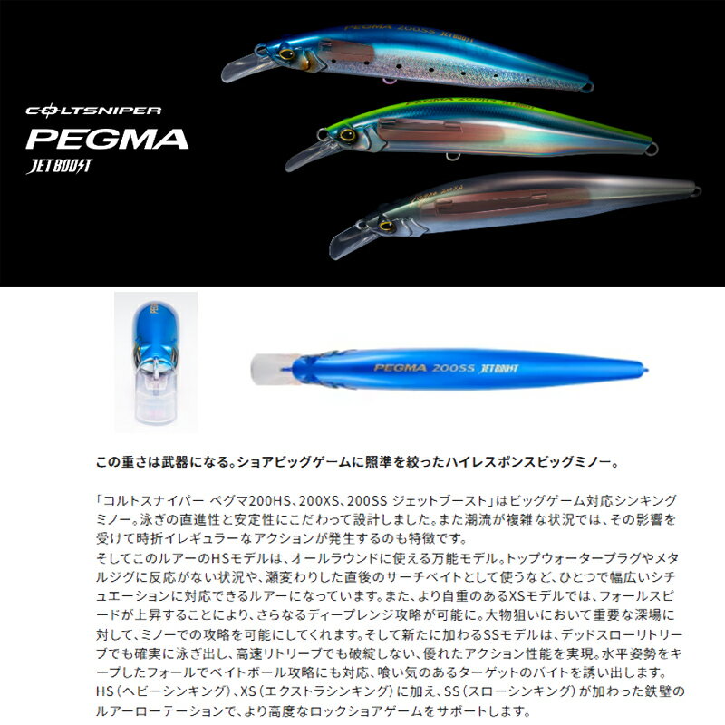 ペグマ 200SS ジェットブースト STピンクヘッド (2)