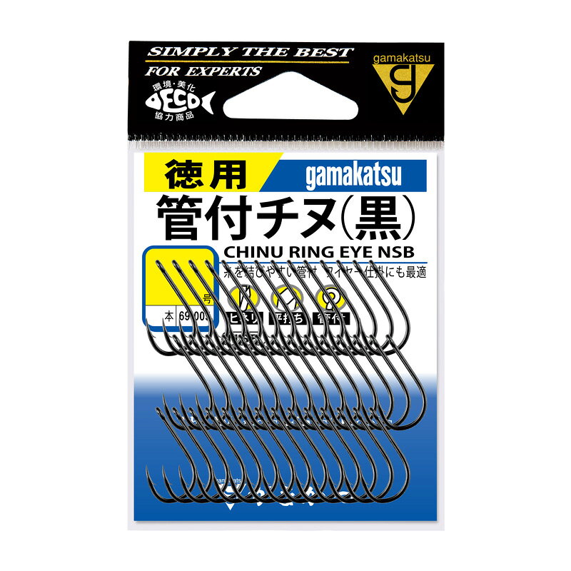 Rakuten - がまかつ　69-005 バラ カン付チヌ(NSB) 徳用 7号
