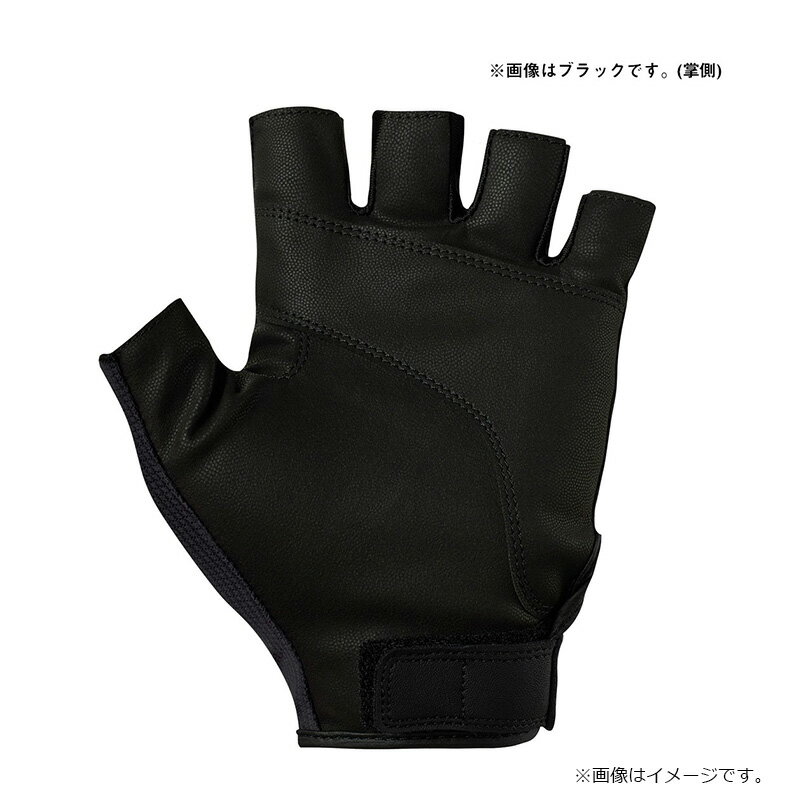 ダイワ　DG-6525 吸水速乾グローブ 5本カット イエロー L