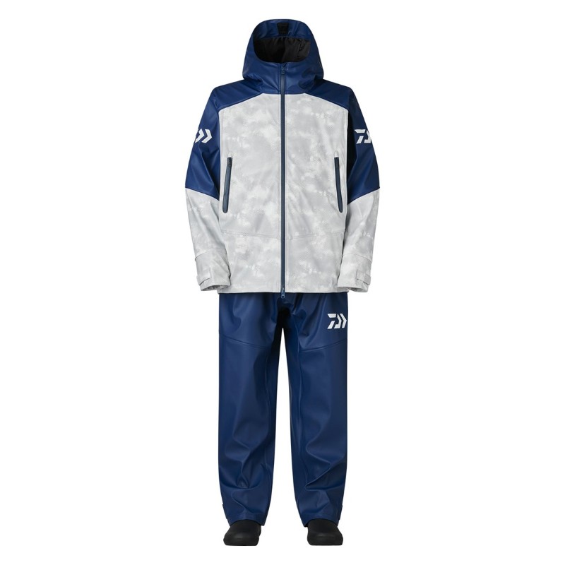 ダイワ　DR-6026 PUオーシャンレインスーツ ホワイトヘイズカモ 2XL