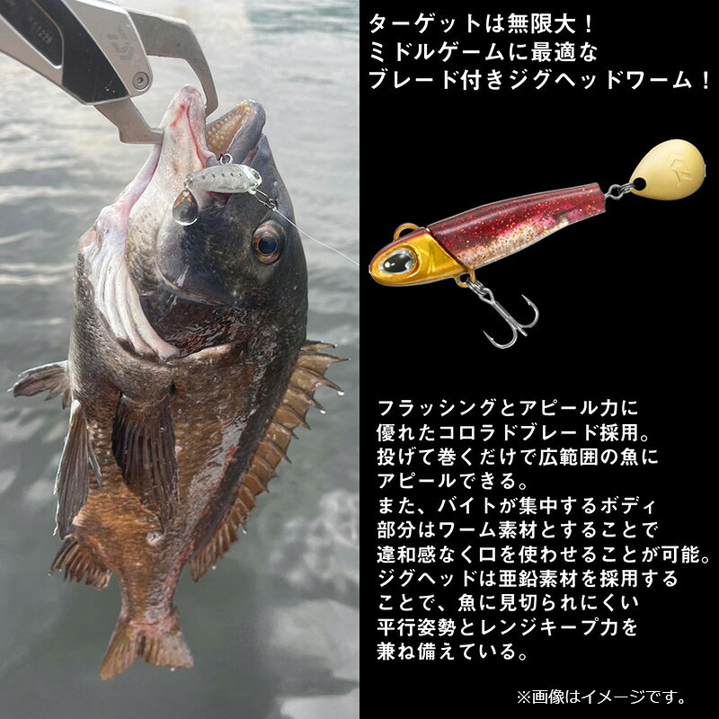 MGリトルスピン5g 夜光メッキシラス の商品画像3枚目