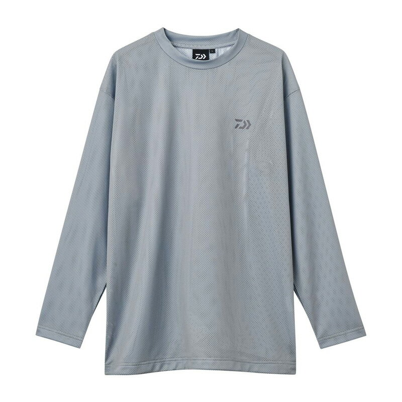 Wear - ダイワ　DE-8626 ドライメッシュロングスリーブシャツ グレー XL