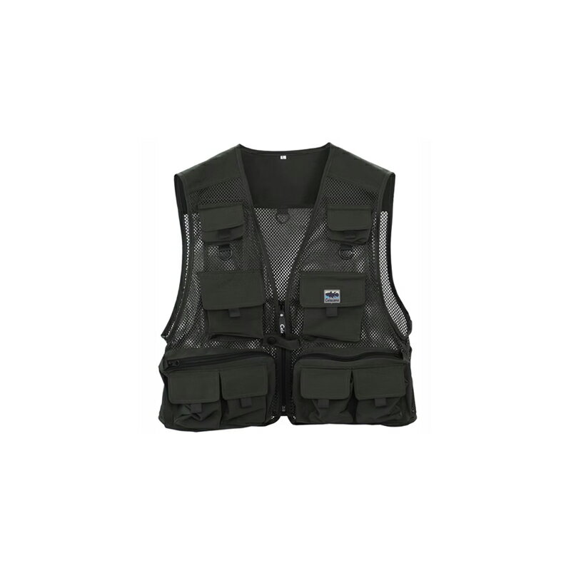 Vests - エクセル　NFC-2180 メッシュベスト 3L カーキグリーン
